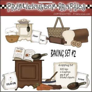 Baking Graphics Set Two