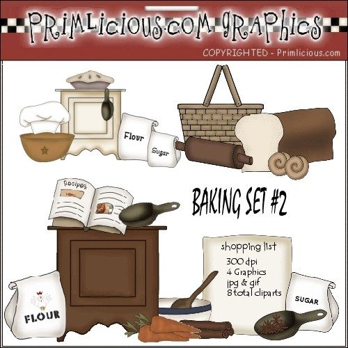 Baking Graphics Set Two