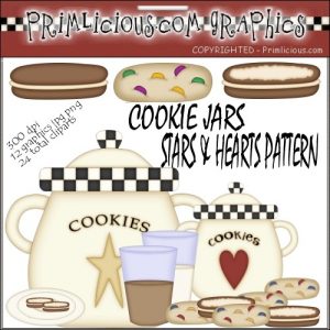 Cute Cookie Jar Clipart Collection Two