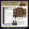 QUILTERS Stationery Template Set Sample 2
