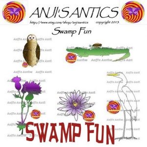 Swamp Fun Clipart Graphics