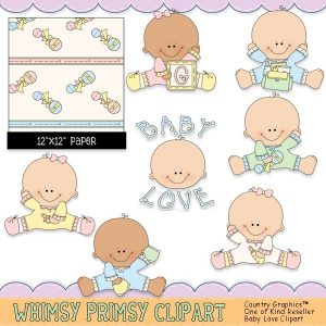 Baby Love Clipart 1