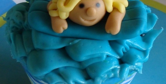 Fondant Swim Girl Stacie