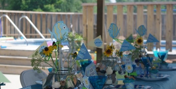 Pool Party Guest Table