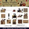 Sewing Clip Art Graphics Country Style Sample 21