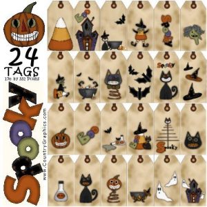 SPOOKY PRINTABLE HALLOWEEN HANG TAGS