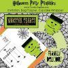 Frankenstein Halloween Party Printables 2