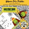 Witch Halloween Party Printables Set 2