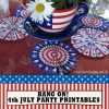 4th of July Party Printables