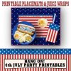 4th of July Party Printables