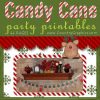 Candy Cane Christmas Party Printables CANDY CANE CHRISTMAS BANNER and more!