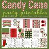 Candy Cane Christmas Party Printables - Over 40 pages of Christmas Party Printables