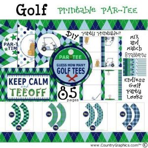 Golf Party Printables