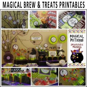 Magical Brews & Treats Printable Set