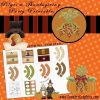 Pilgrim Thanksgiving Party Printables Package contains everything you will need to create a Country Style Thanksgiving Party for your family and friends.