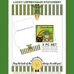 Lucky Leprechaun Stationery