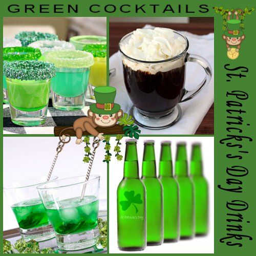 St. Patrick's Day Cocktails & Shots