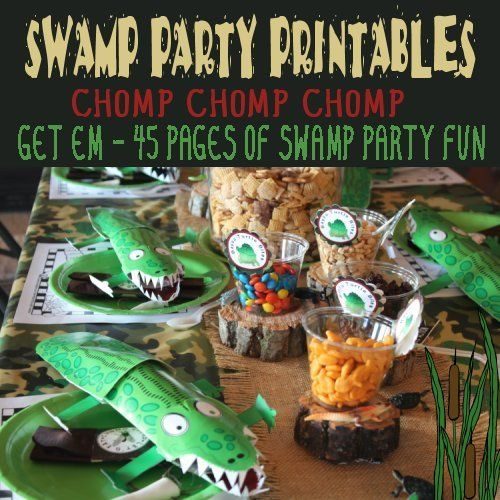 Swamp Party Printables - Country Graphics™
