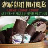 Swamp Party Printables