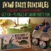 Swamp Party Printables
