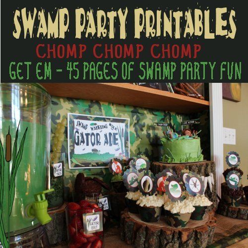 Swamp Party Printables - Country Graphics™