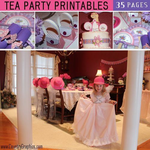 Tea Party Printables