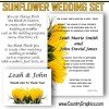 SUNFLOWER WEDDING INVITATION