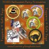 YEEKS Halloween Party Printables Set