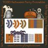 YEEKS Halloween Party Printables Set