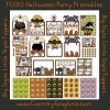 YEEKS Halloween Party Printables Set