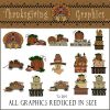 Thanksgiving Country Clip Art - Over 15 cute Thanksgiving Graphics