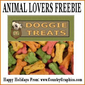 FREE PRINTABLE DOGGIE TREAT BAG TOPPER