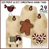 Primitive Christmas Hang Tags