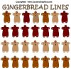 Prim Gingerbread Dividers Lines Borders