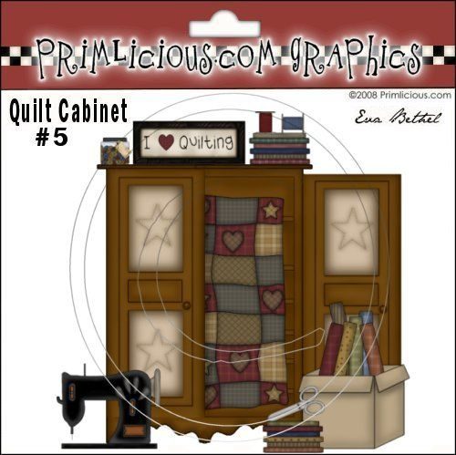 Quilt Cabinet Clipart Graphic 5