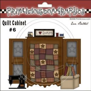 Quilt Cabinet Clipart Graphic 6