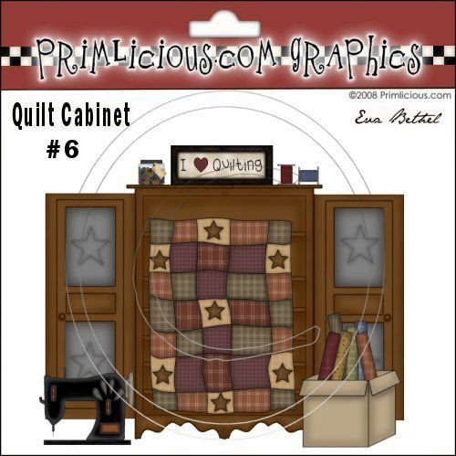Quilt Cabinet Clipart Graphic 6