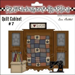 Quilt Cabinet Clipart Graphic 7