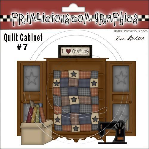 Quilt Cabinet Clipart Graphic 7