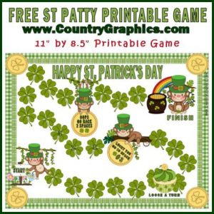 FREE St. Patrick's Day Printable Game