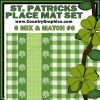 St. Patrick's Day Placemats Printable