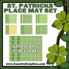 St. Patrick's Day Placemats Printable 2