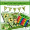 St Patricks Day School Party Printables Kit 2