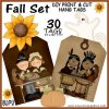 PRINTABLE FALL HANG TAGS Thanksgiving sample