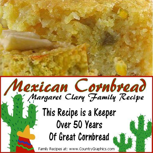 Mexican Cornbread by Margaret Clary