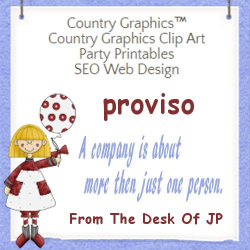 proviso - A company is about more then just one person.