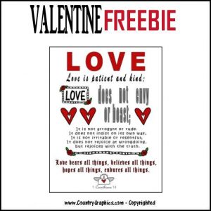 Free Valentines Day Subway Art