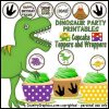 DINOSAUR Party Printables Preview 3