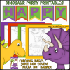 DINOSAUR Party Printables Preview 5